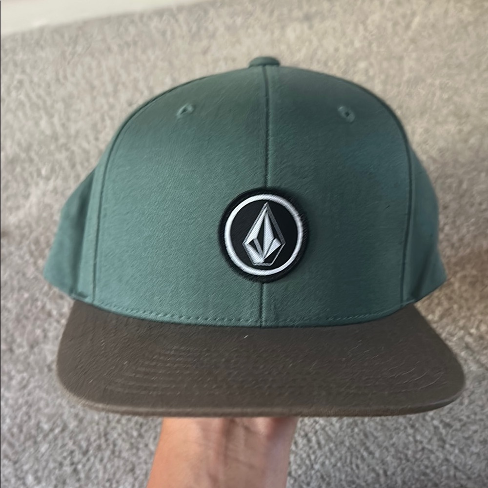 Volcom Forest Green and Olive Cap